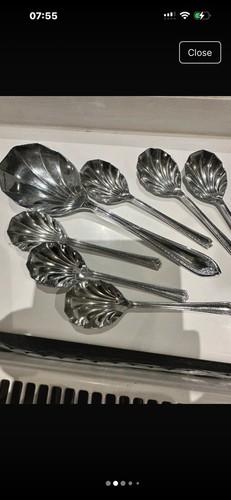 Silver plated spoons - plated,