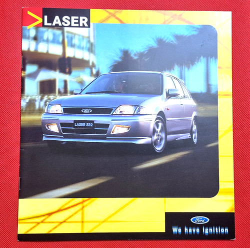 2001 ford laser sales - ford, brochure