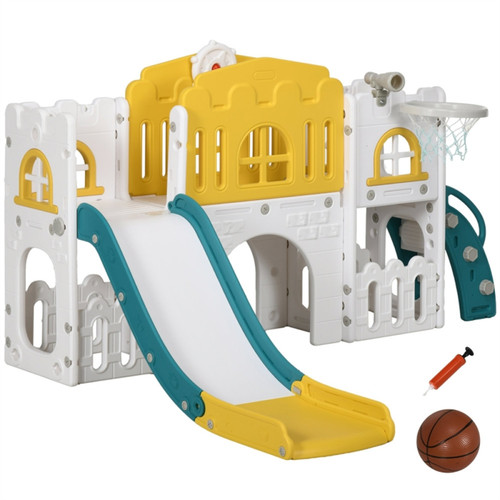 Kids wooden swing set with - set,
