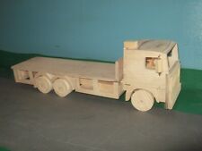 1:24th Scale Volvo F 6x4 Rigid Flatbed Wooden Model Truck