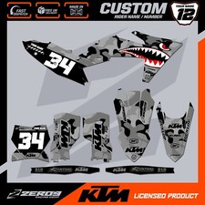 KTM MOTOCROSS GRAPHICS, CUSTOM