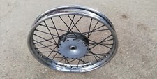 MOTORCYCLE WHEEL REAR SILVERSEAL 150 X 16   VINTAGE MOPED?? DRUM BRAKE