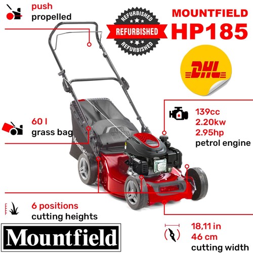 Mountfield hp185 hand - hand, push