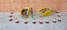 Road Cones set of 12 OO Gauge