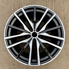 Genuine BMW X5, X5L & X6, style742M Diamond Cut Rear Alloy: 36118090014