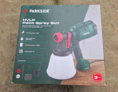 Parkside pfs 450 hvlp paint - b1,