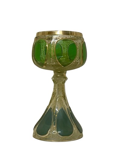 Antique bohemian glass - bohemian,