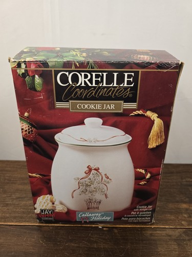 Corelle cordinates cookie jar - cordinates,