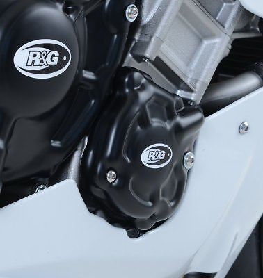 Engine case cover black - r&g,