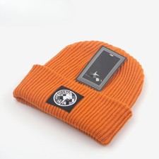 Stone Island Warm Cuffed Cap Knit Stretch Beanie Winter Hat Mens Womens Gift
