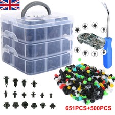 1151x Car Plastic Push Pin