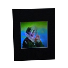 Shakespeare Matted Hologram