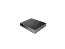 Solid Steel Hardened Doming Bench Block Anvil 100 x 100 x 20mm. J1161