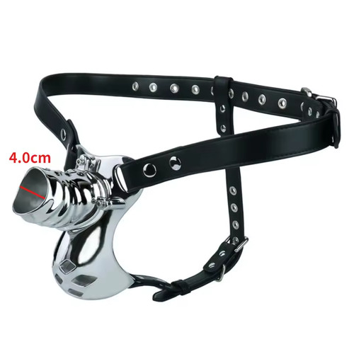 Stainless steel male - male, chastity