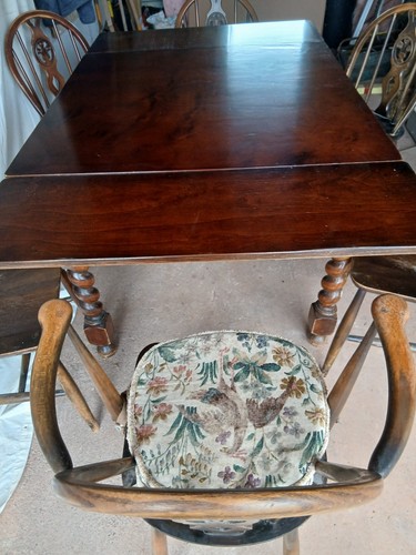 Ercol extending dark oak - extending,