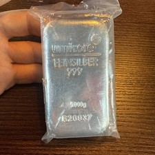 UMICORE 1kg Kilo Silver Bar 999 Fine Silver Bullion Sealed