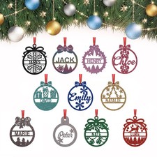 Glitter Xmas Tree Decoration