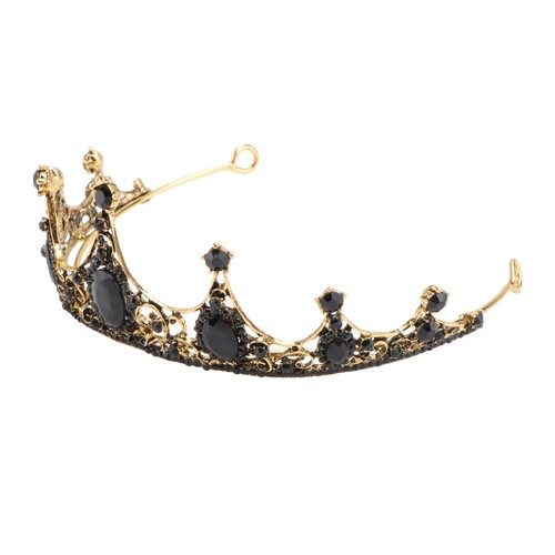 Black baroque rhinestone - baroque,