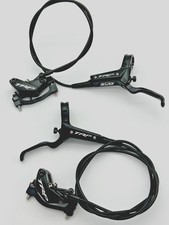 TRP DH-R EVO HD-M846 Hydraulic Disc Brake Set 4-Piston Caliper (F+R) , Black