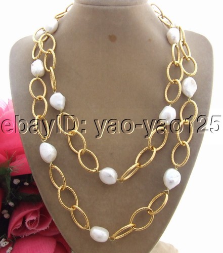 15mm baroque pearl - 39",