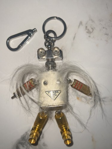 Prada robot keyring - prada,