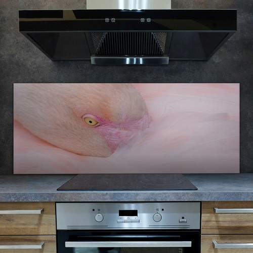 Glass kitchen splashback - splashback, tile