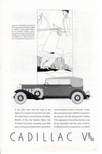 1931 vintage print auto car - 1931,