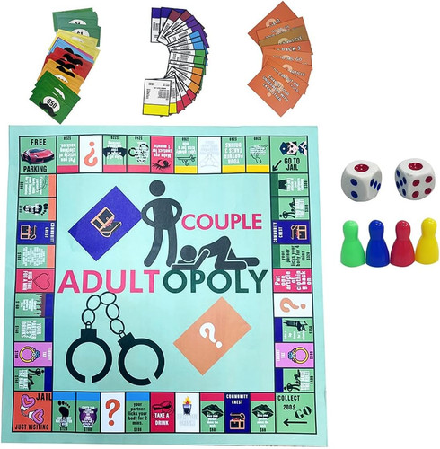 Adult monopoly couples board - adult,