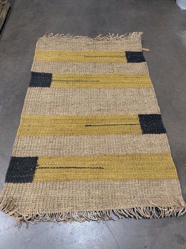 Nkuku hemp and seagrass rug - and,