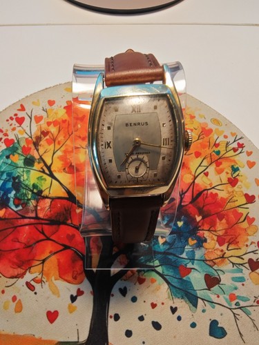 Benrus vintage 10k gold - benrus,
