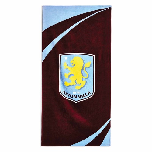 Aston villa beach towel - villa,