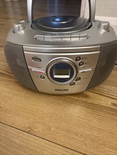 PHILIPS AZ1031/05 Portable CD Radio Cassette Recorder- Faulty