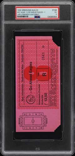 Ticket 1992 ajax ahead - ticket,