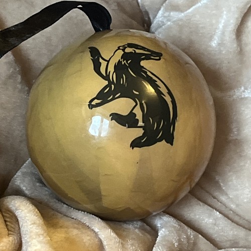 Hufflepuff christmas bauble - hufflepuff,