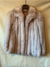 Genuine Silver Fox Fur Jacket