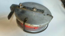 ALLCOCK'S - Vintage Sea Knight Angling Fishing Reel - large centre pin
