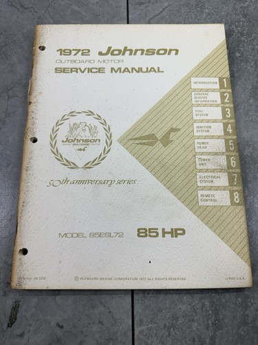 1972 johnson outboard hp - outboard,