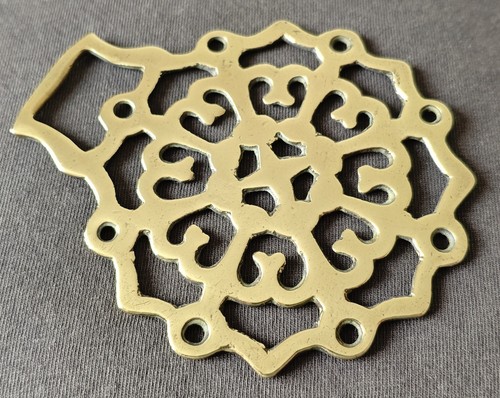 Antique horse brass a superb - brass,