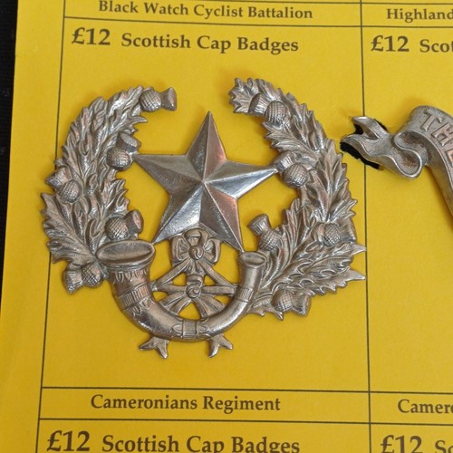 Cameronians regiment - cameronians, kc