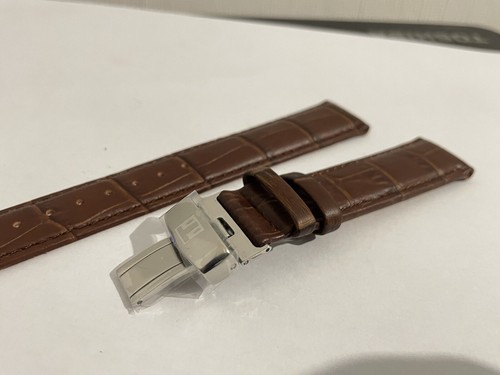 Tissot 19mm brown leather - 19mm,