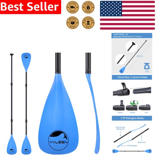 Adjustable aluminum sup paddle - adjustable,