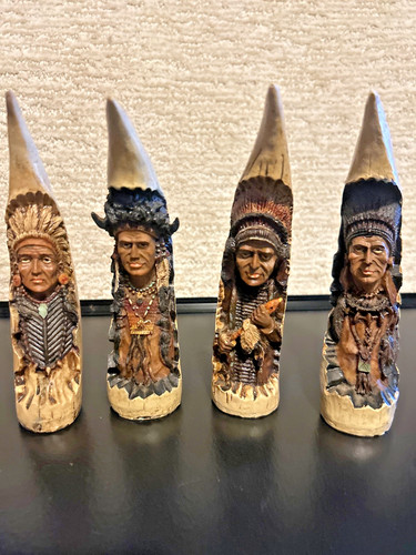 Vtg hand painted native - vtg,