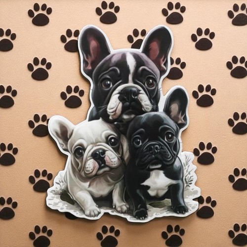 French bulldog metal wall - wall, art