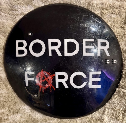 Police riot shield - ex,