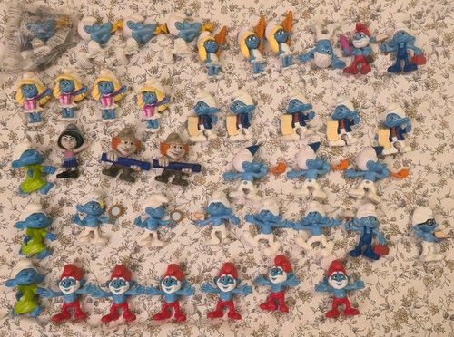 Smurfs mcdonalds happy - smurfs, meal