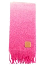 LOEWE PINK MOHAIR SCARF ONE