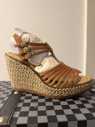 Hush puppies wedge sandals tan - puppies,