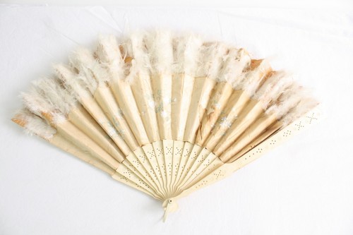 Vtg antique hand - hand, silk