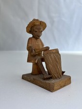 Vintage Hand Carved Wooden