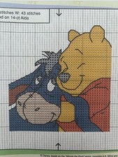 Disney’s Winnie The Pooh & Eeyore Mini Cross Stitch Card Kit